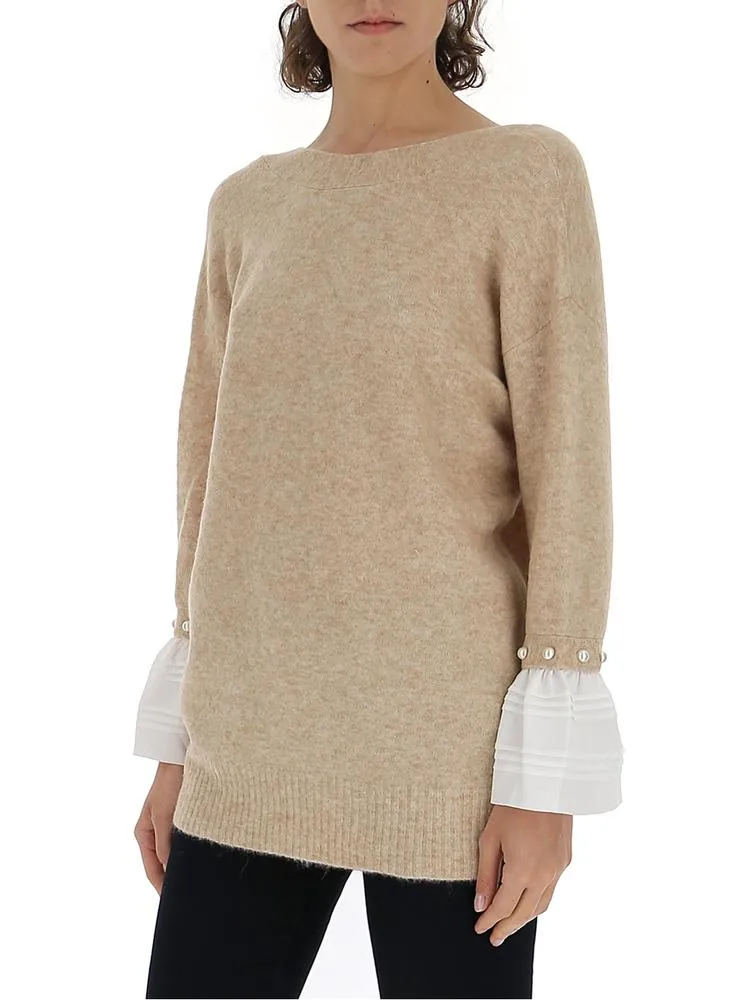 3.1 Phillip Lim V Back Knitted Sweatshirt