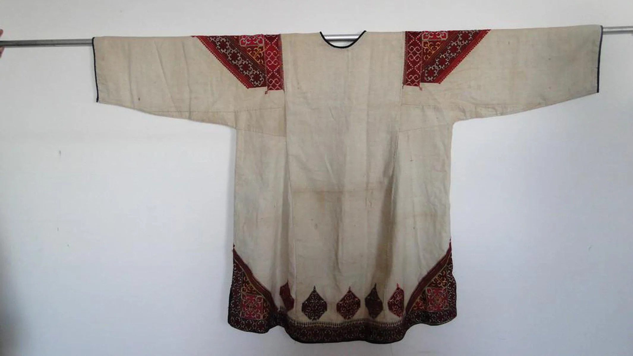 642 Antique Swat Valley Bridal Costume Handmade cotton