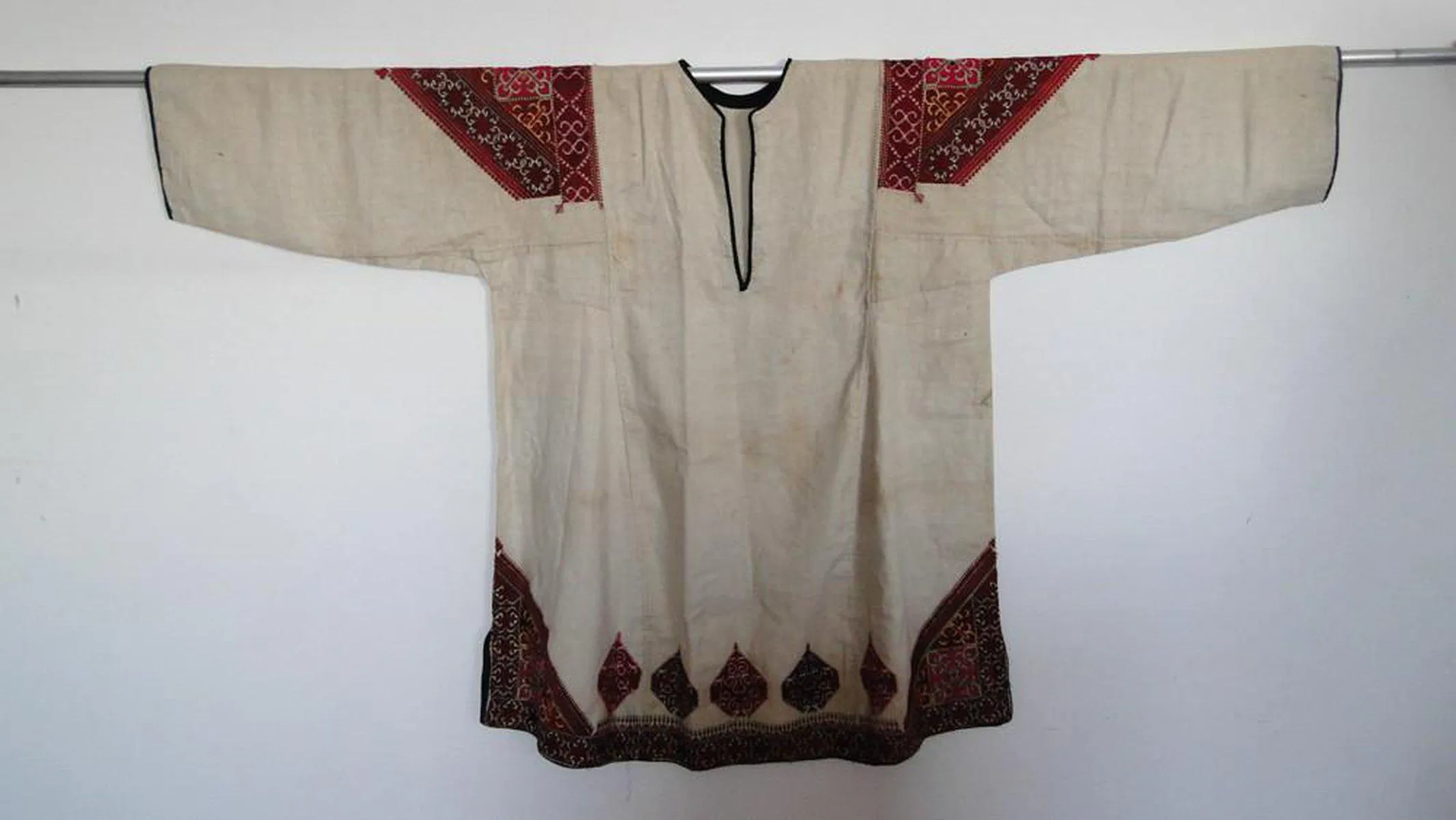 642 Antique Swat Valley Bridal Costume Handmade cotton