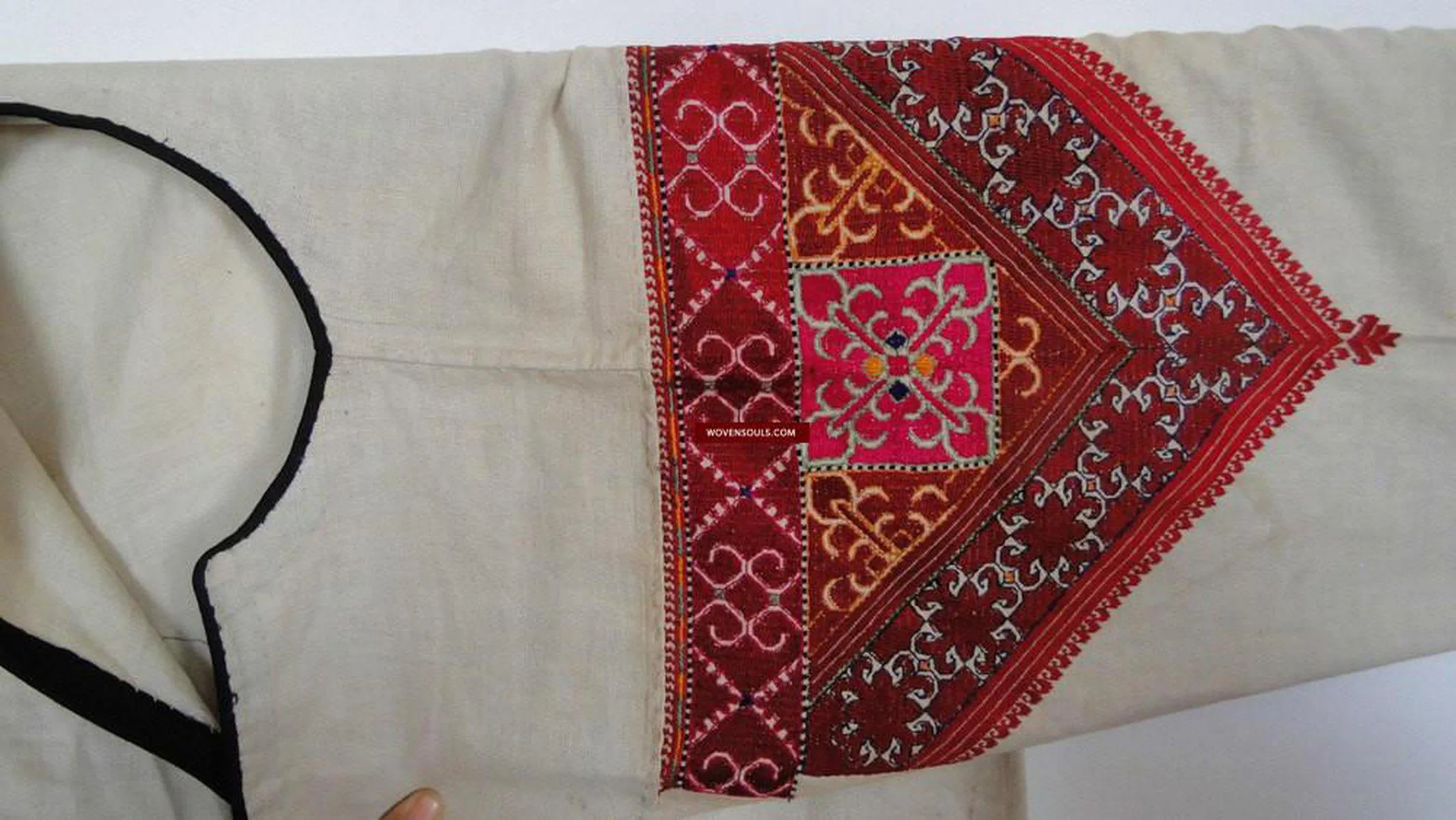 642 Antique Swat Valley Bridal Costume Handmade cotton