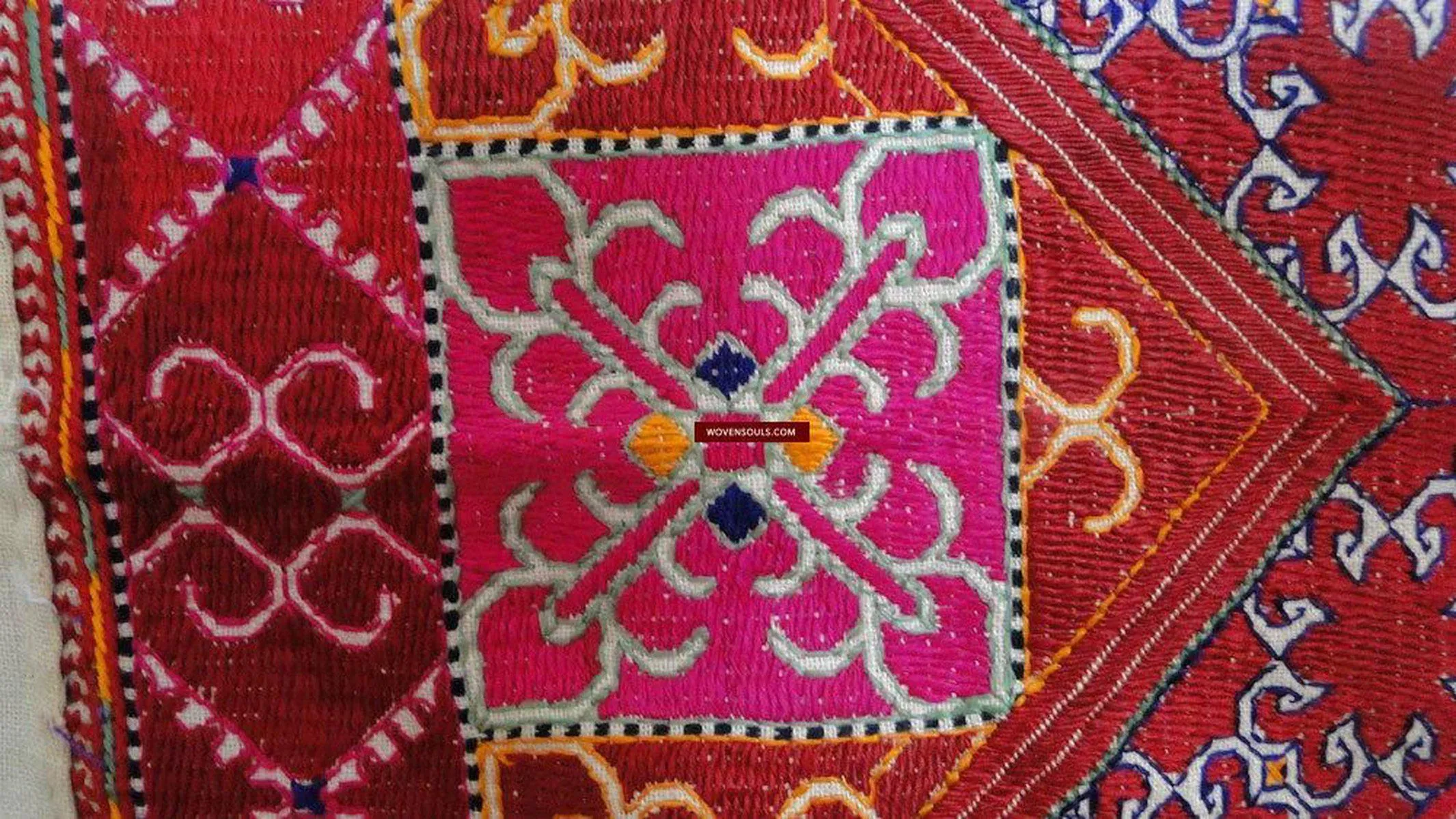 642 Antique Swat Valley Bridal Costume Handmade cotton