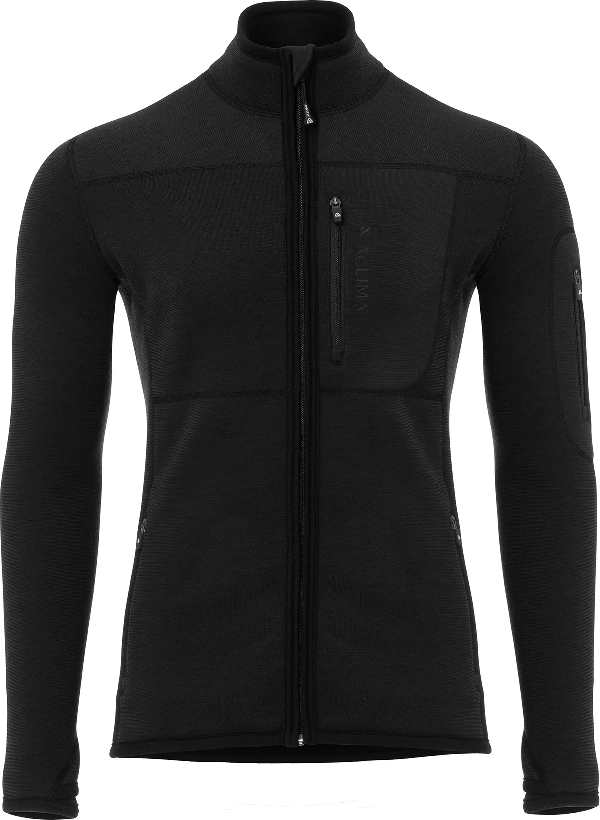 Aclima Men&#x27;s FleeceWool Jacket Jet Black | Buy Aclima Men&#x27;s FleeceWool Jacket Jet Black here | Outnorth