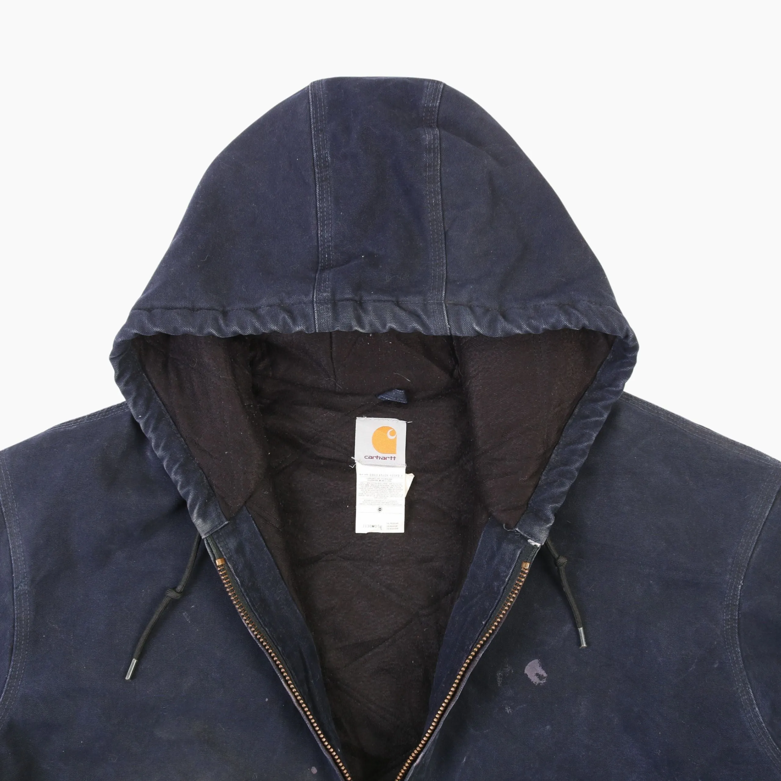 Active Hooded Jacket - Washed Navy