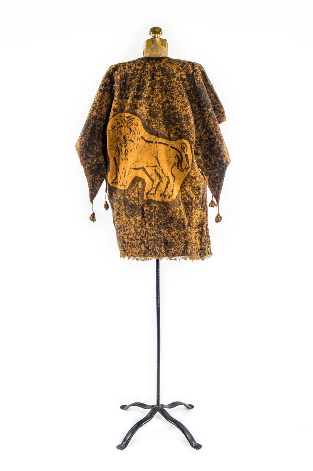 African Bogolan Cotton Fabric, Handmade Tunic