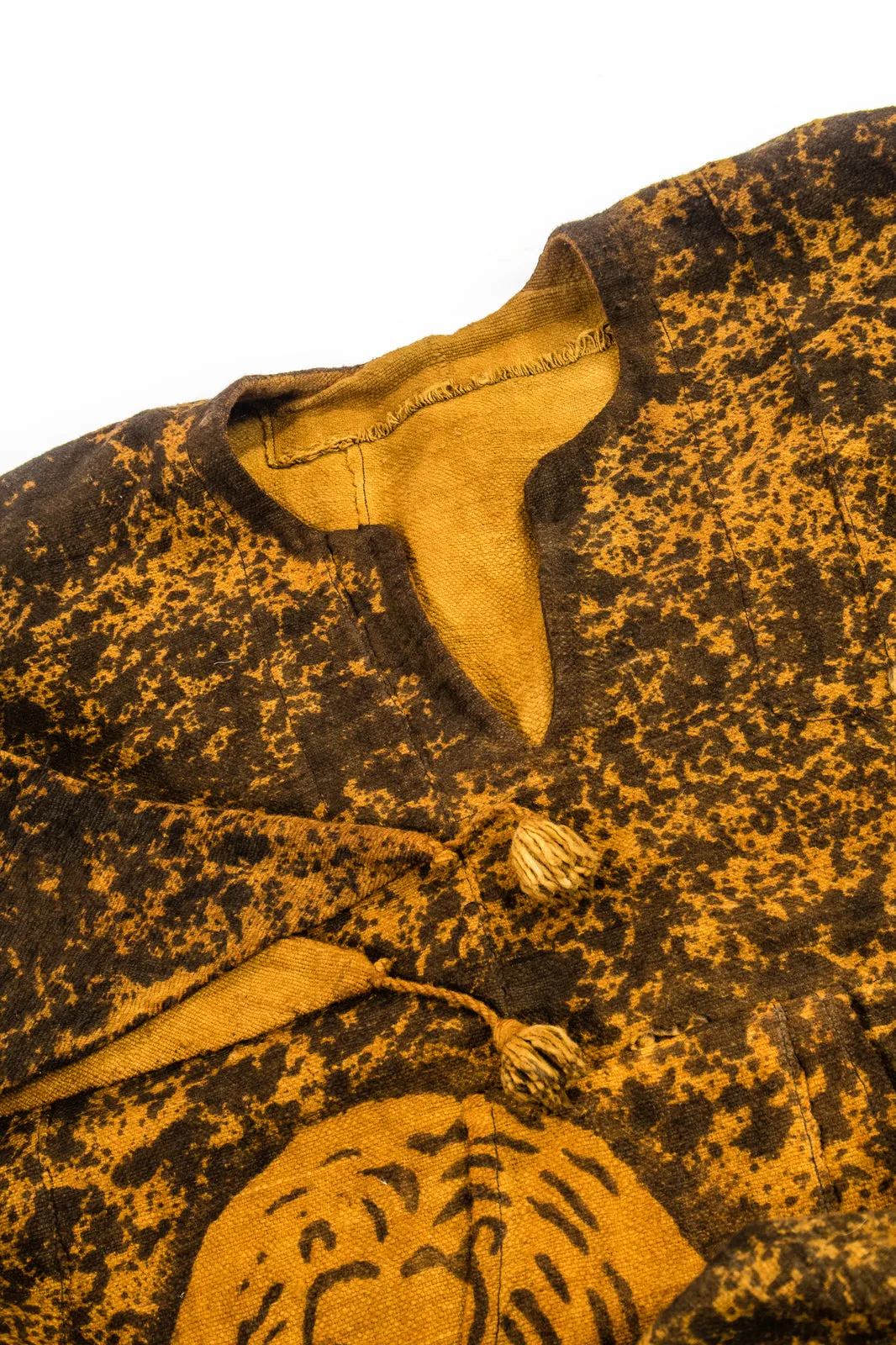 African Bogolan Cotton Fabric, Handmade Tunic