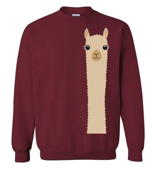 Alpaca Watching Gildan Sweatshirt
