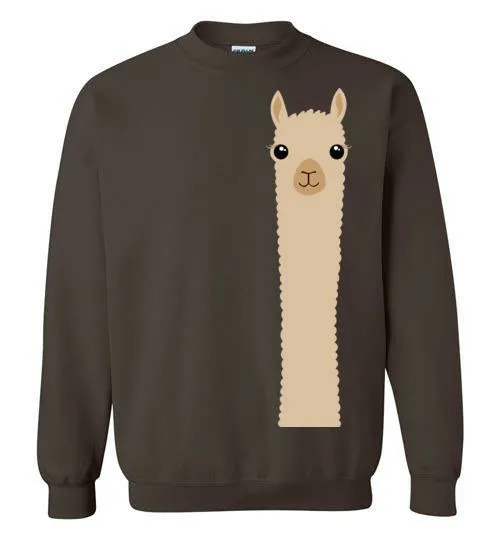 Alpaca Watching Gildan Sweatshirt