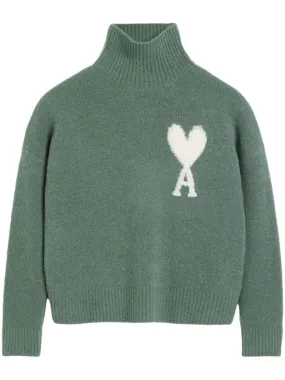 AMI DE COEUR FUNNEL NECK SWEATSHIRT