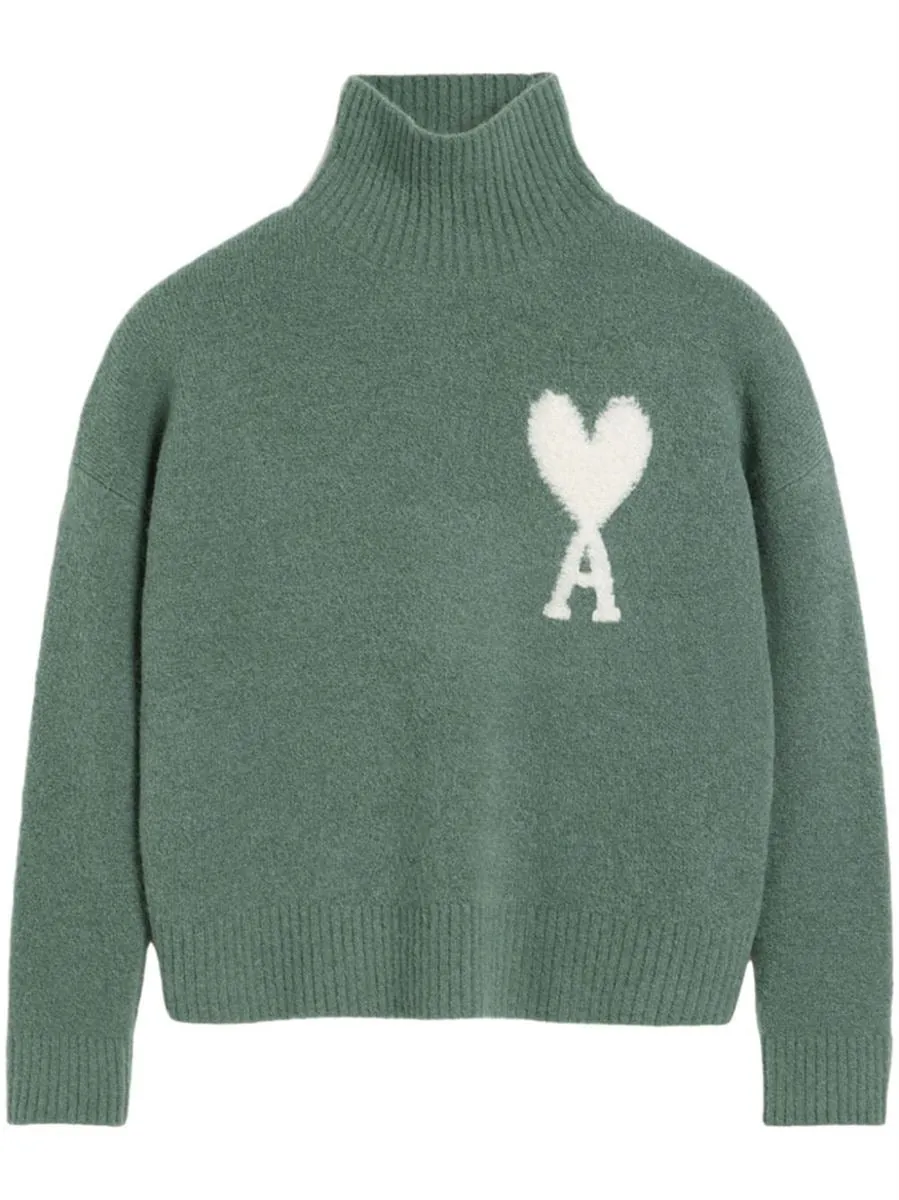 AMI DE COEUR FUNNEL NECK SWEATSHIRT