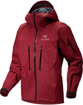 Arc&#x27;teryx Men&#x27;s Alpha SV Jacket Bordeaux | Buy Arc&#x27;teryx Men&#x27;s Alpha SV Jacket Bordeaux here | Outnorth