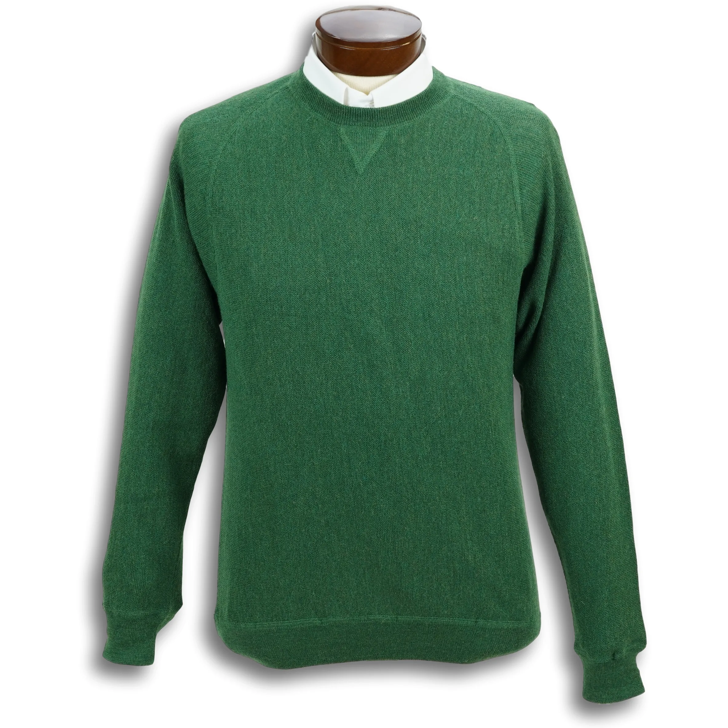 Baby Alpaca Crew Neck Jersey Sweater