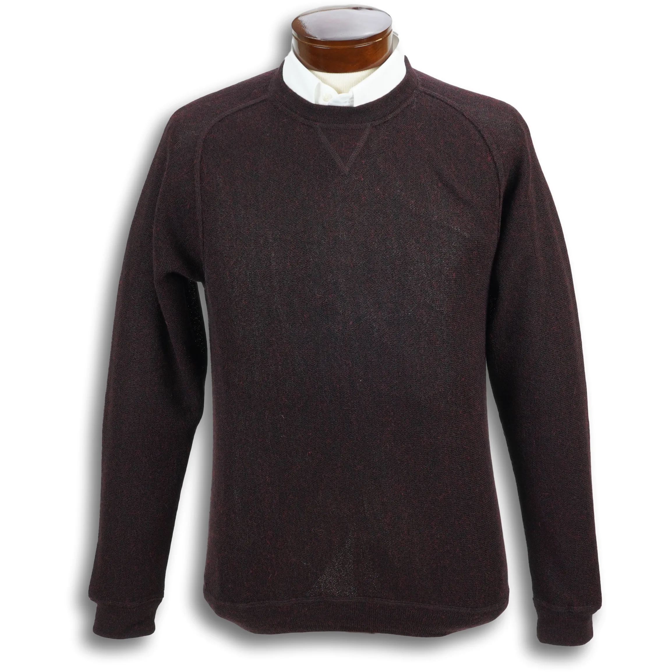 Baby Alpaca Crew Neck Jersey Sweater