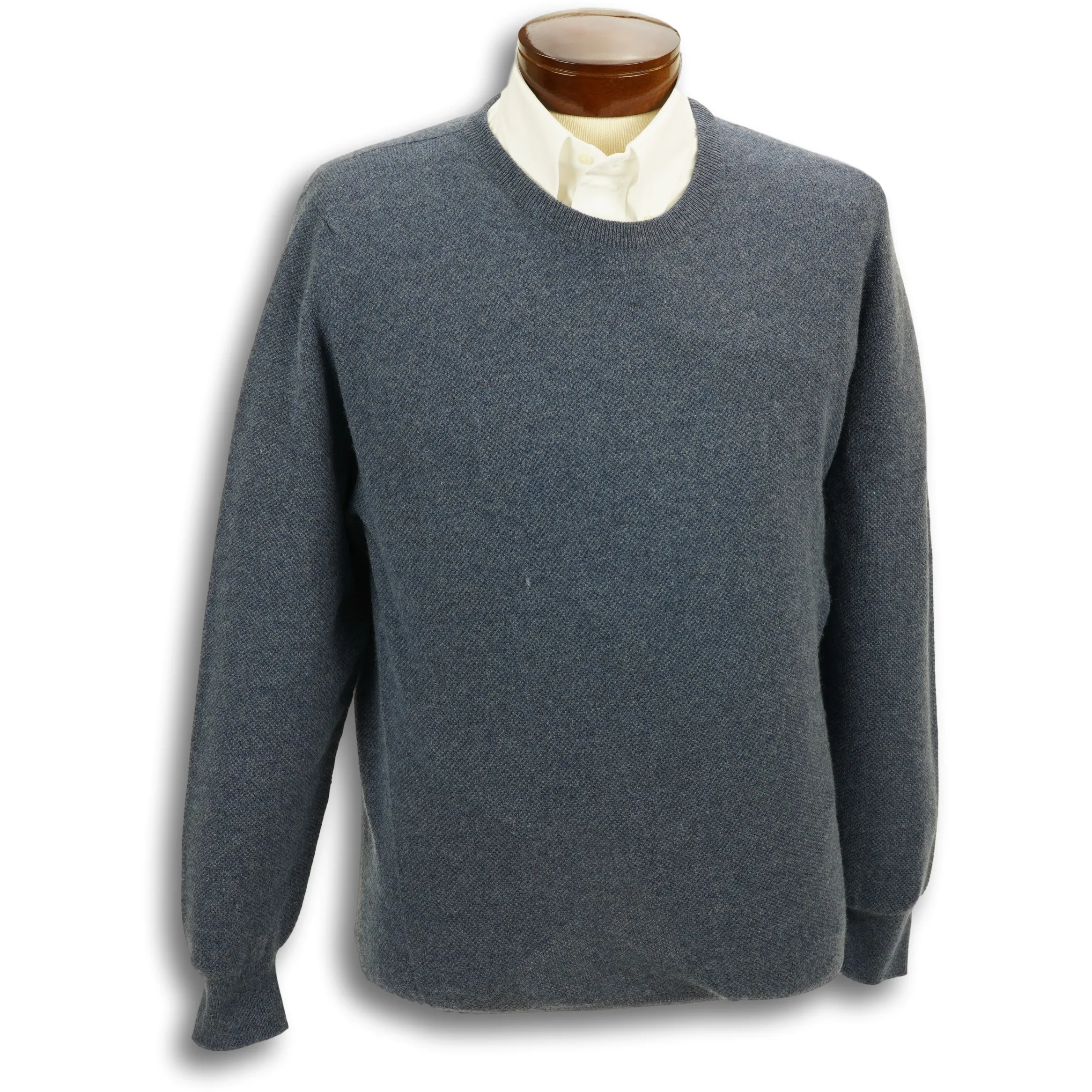 Baby Alpaca Crew Neck Jersey Sweater