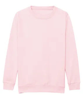 Baby Pink - Kids AWDis sweatshirt