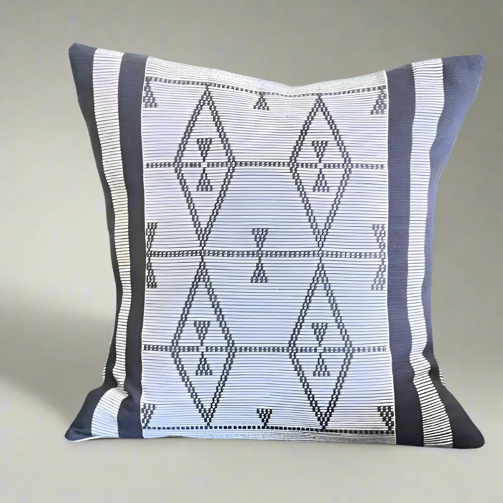Black Rock Pillow Cover