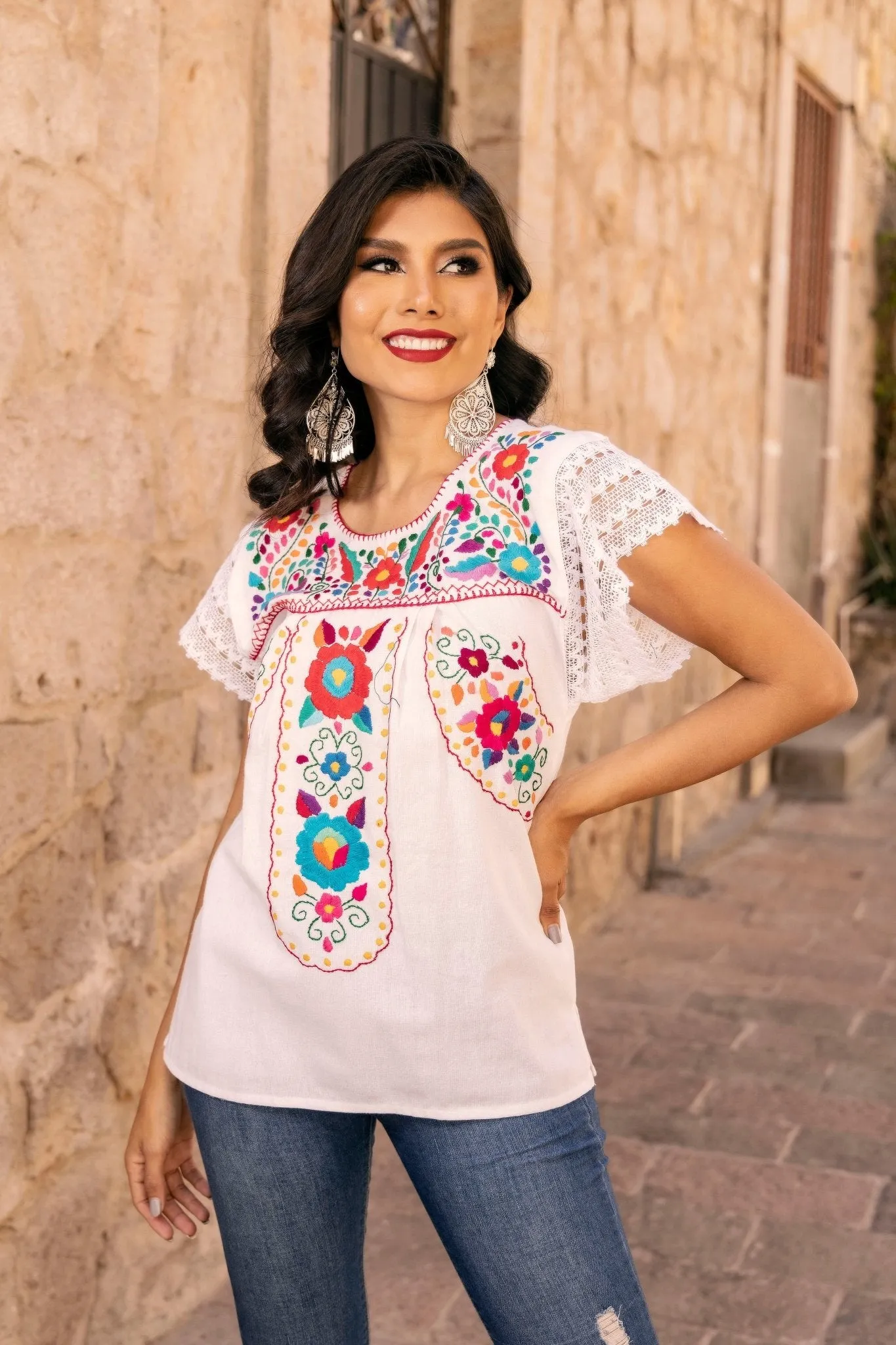 De la Rosa Blouse