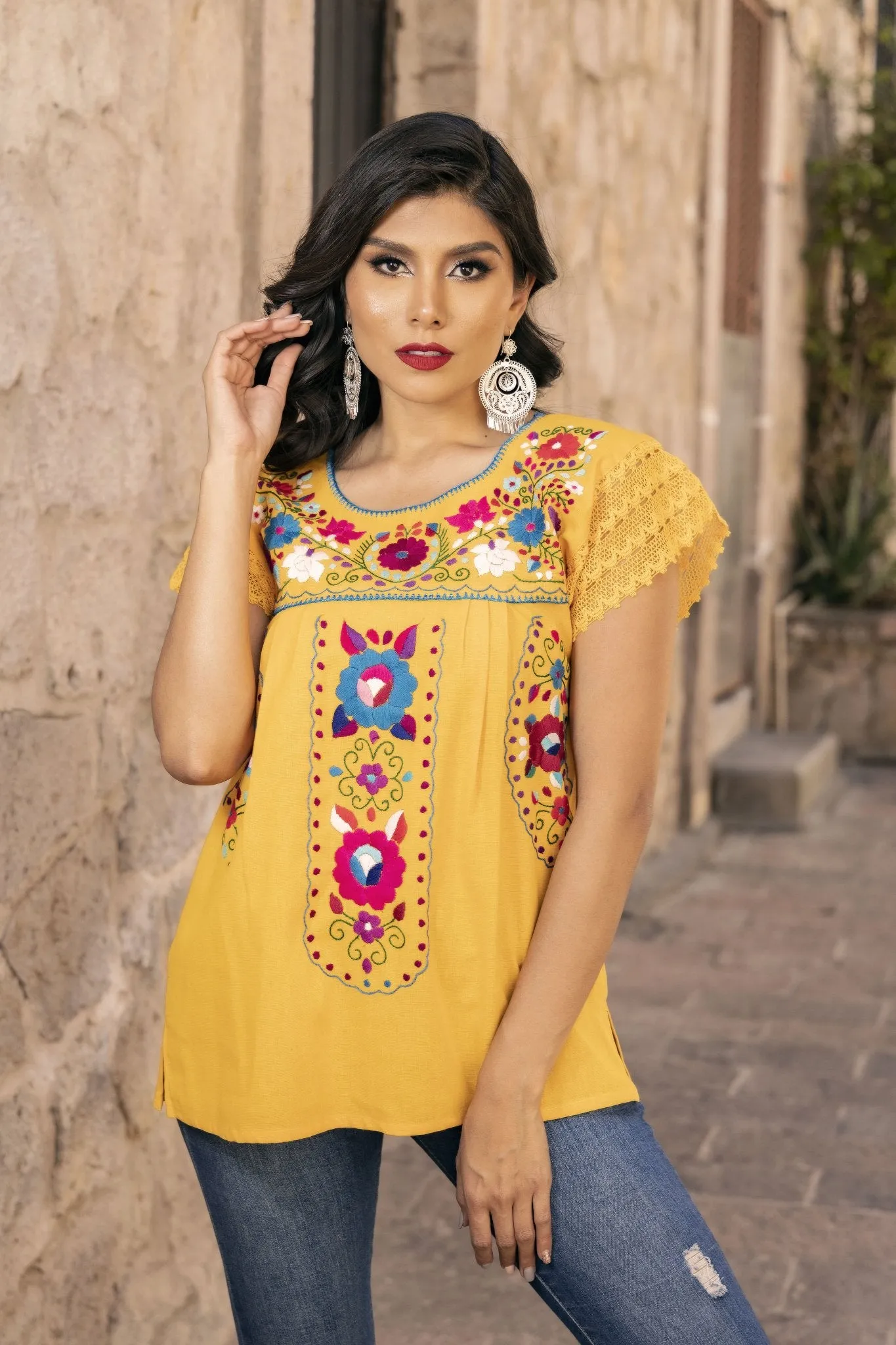De la Rosa Blouse