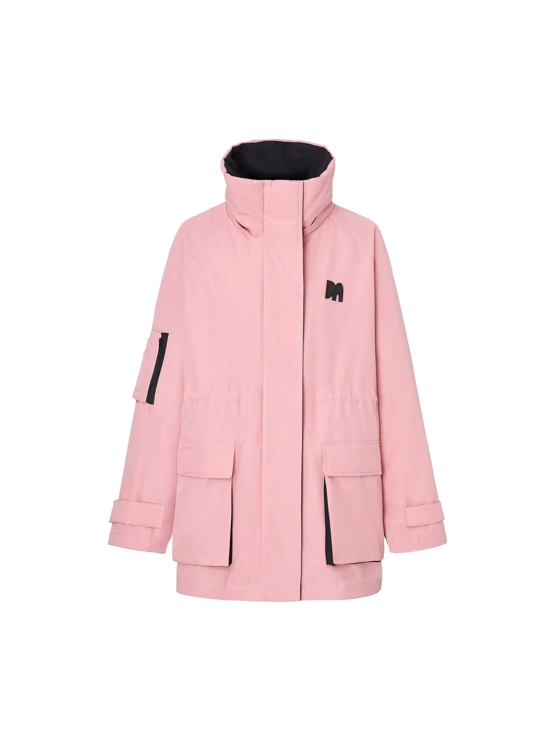 Detachable Hooded Mid Down Jacket