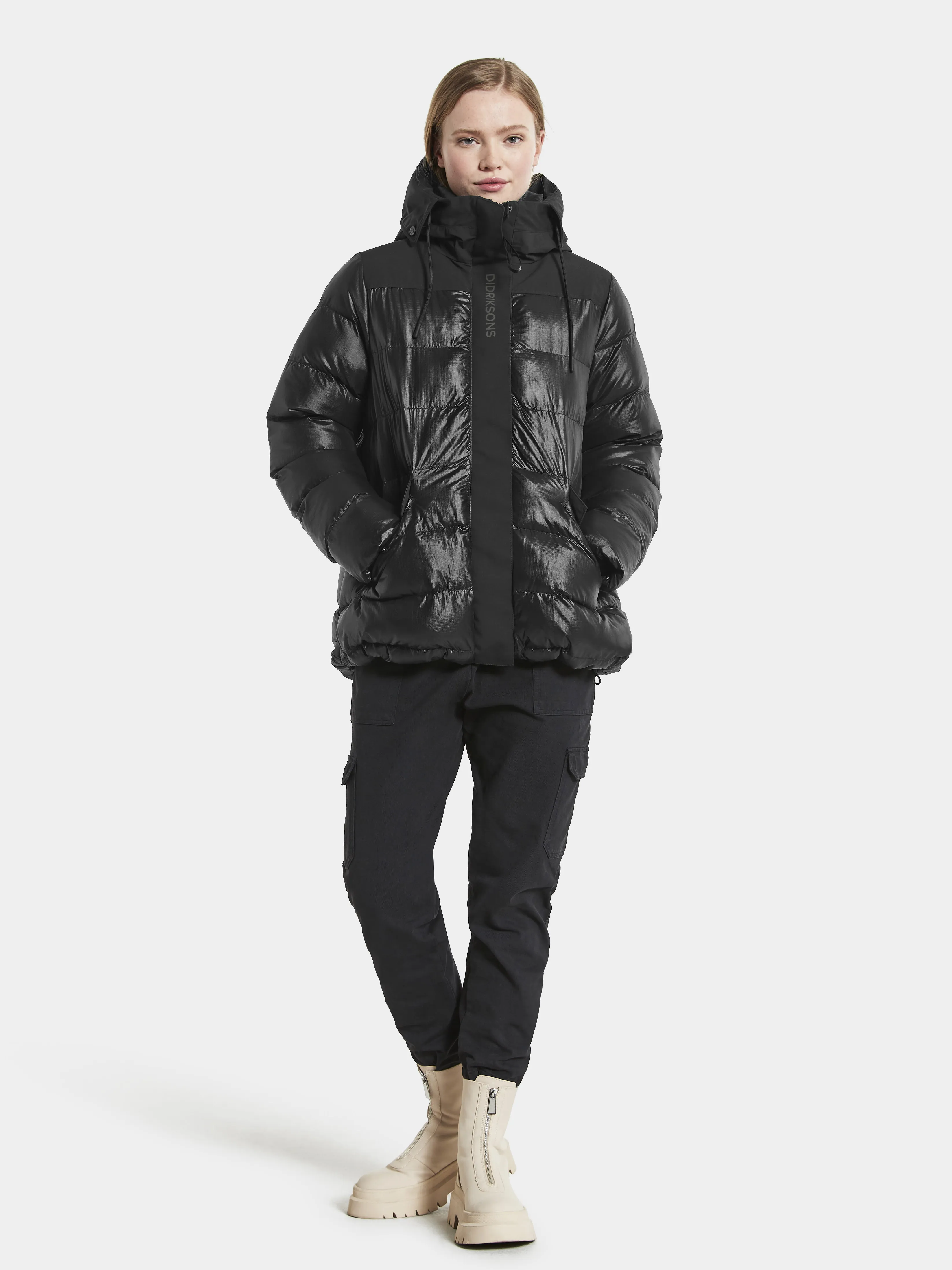 Didriksons Filippa Women&#x27;s Jacket Black | Buy Didriksons Filippa Women&#x27;s Jacket Black here | Outnorth