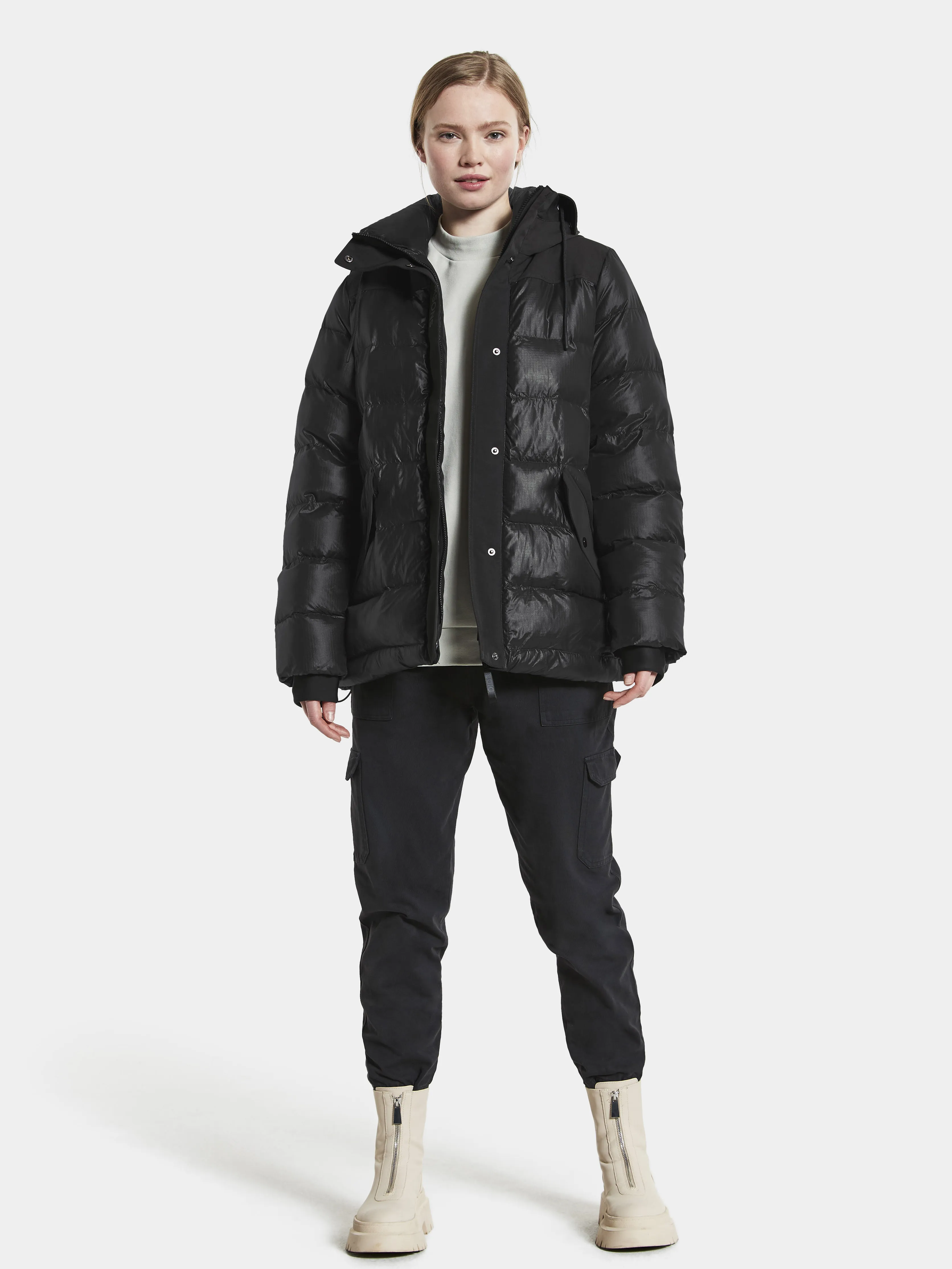 Didriksons Filippa Women&#x27;s Jacket Black | Buy Didriksons Filippa Women&#x27;s Jacket Black here | Outnorth