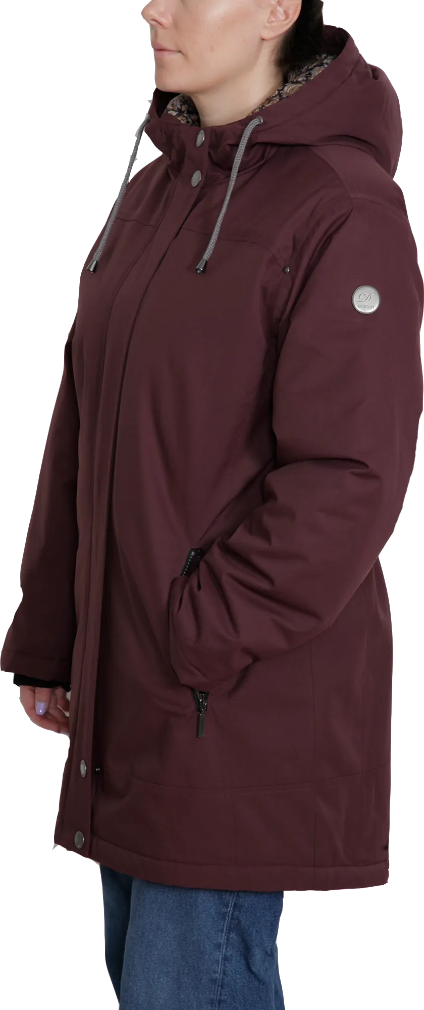 Dobsom Women&#x27;s Petina Jacket Bordeaux | Buy Dobsom Women&#x27;s Petina Jacket Bordeaux here | Outnorth