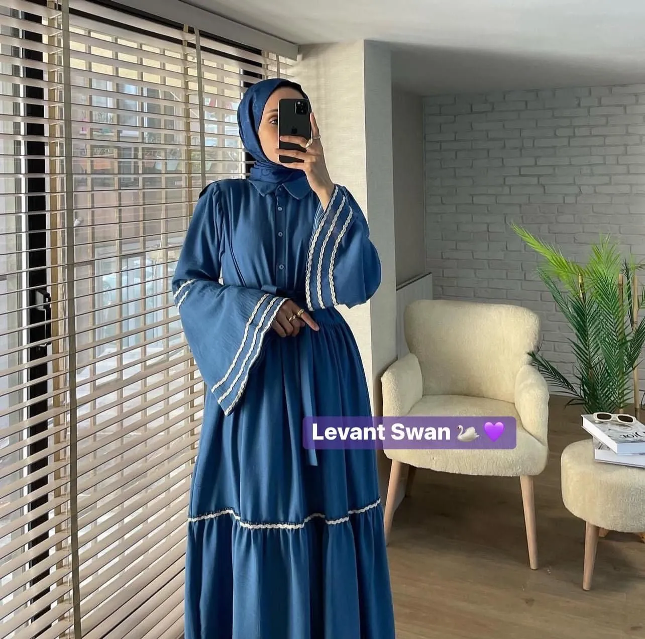 Dress - Plainv - Modest || S24