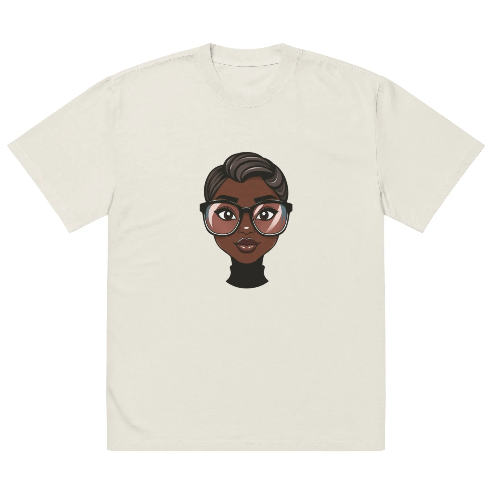 DUO MODERN "Ashley" Streetwear Oversized Faded T-shirt