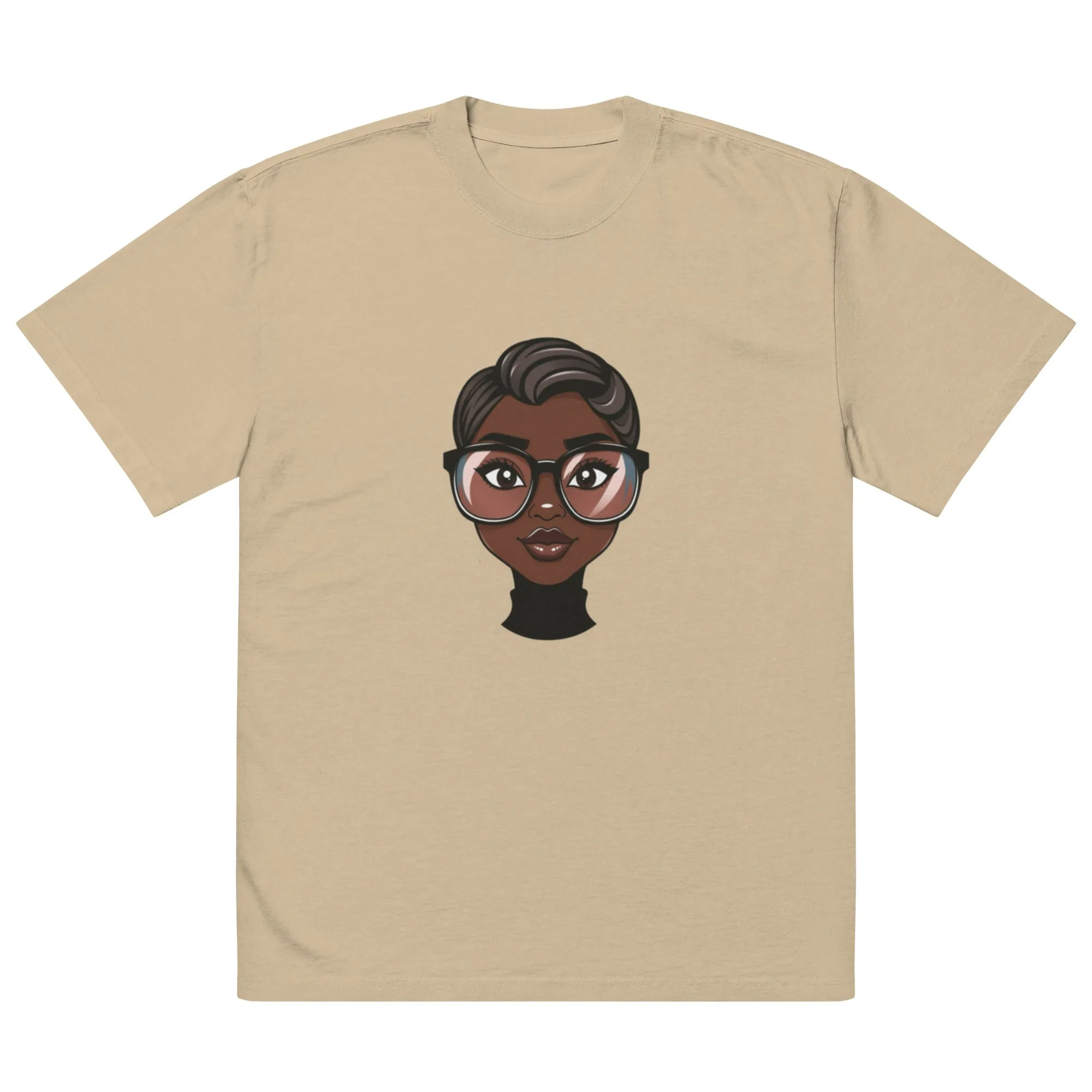 DUO MODERN "Ashley" Streetwear Oversized Faded T-shirt