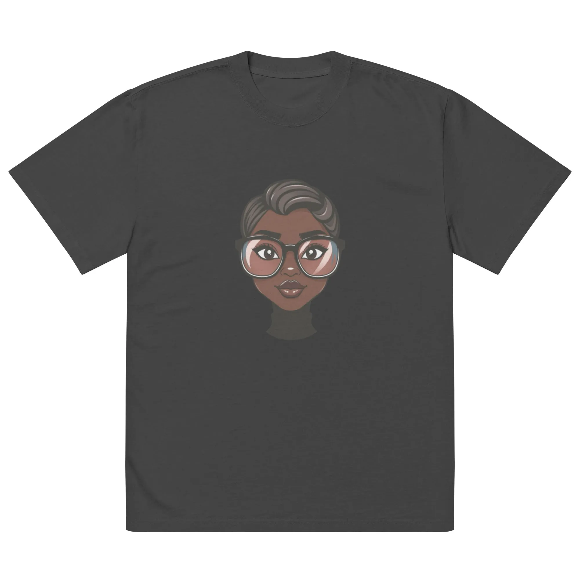 DUO MODERN "Ashley" Streetwear Oversized Faded T-shirt
