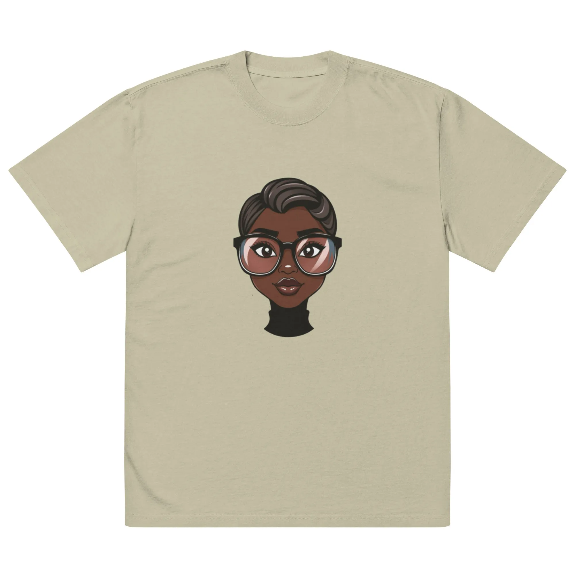 DUO MODERN "Ashley" Streetwear Oversized Faded T-shirt