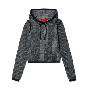 Eckhaus Latta - Women’s Amoretto Hoodie - (Fog)