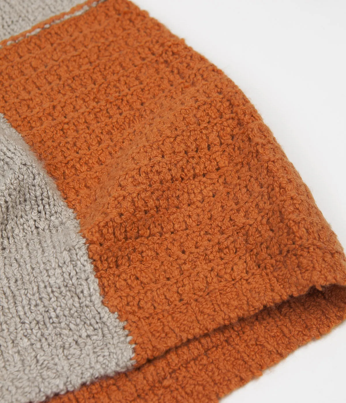 Folk Fracture Crewneck Sweatshirt - Stone / Brick