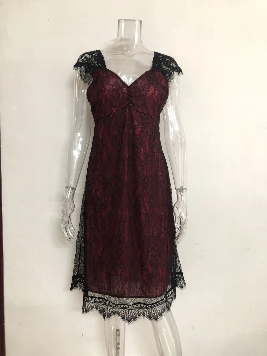 Funki Buys | Dresses | Women's Plus Size Midi Cocktail Dresses
