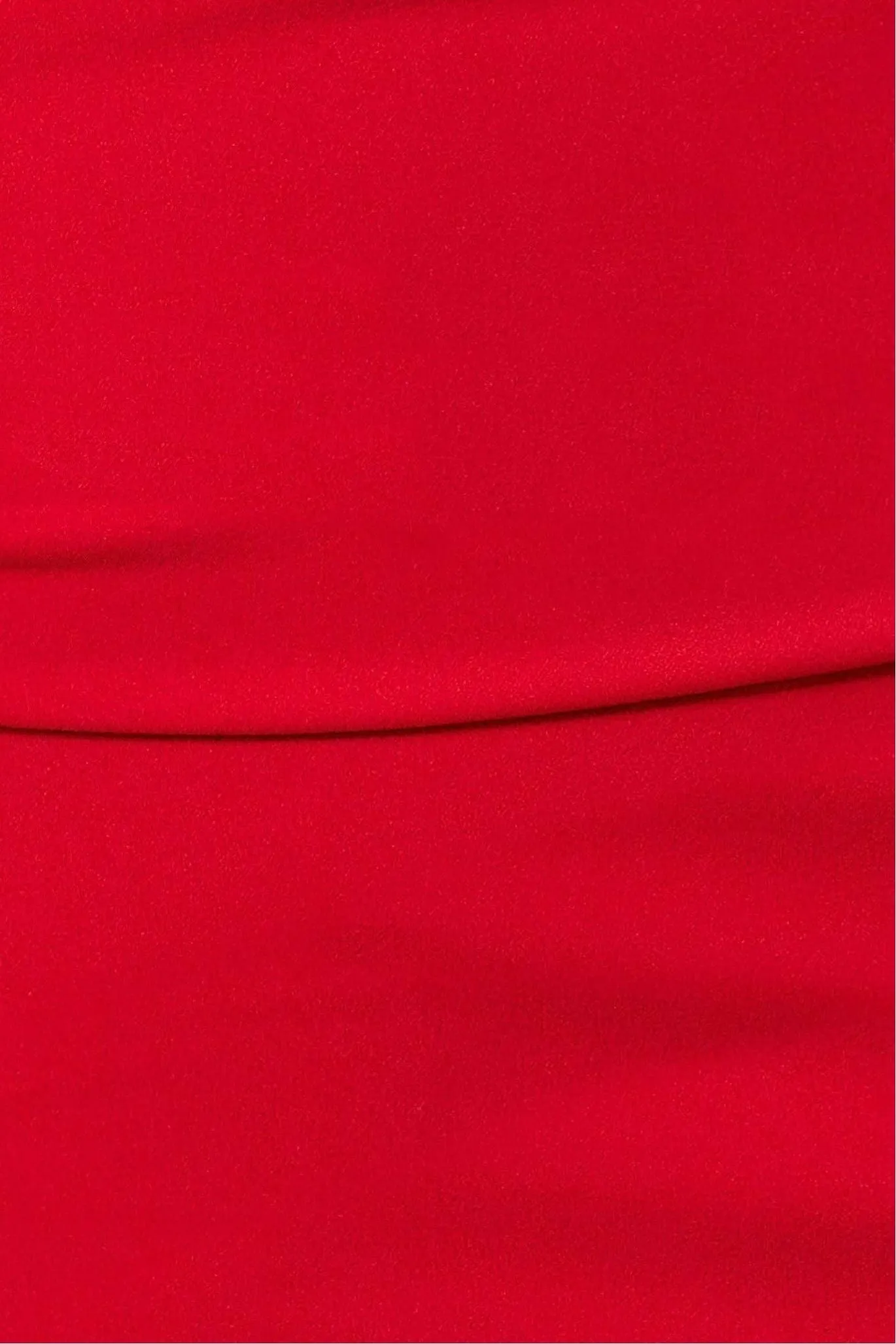 Goddiva Plus Bardot Pleated Maxi Dress - Red