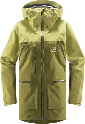 Haglöfs Vassi Gore-Tex Pro Jacket Women Olive Green/Thyme Green | Buy Haglöfs Vassi Gore-Tex Pro Jacket Women Olive Green/Thyme Green here | Outnorth