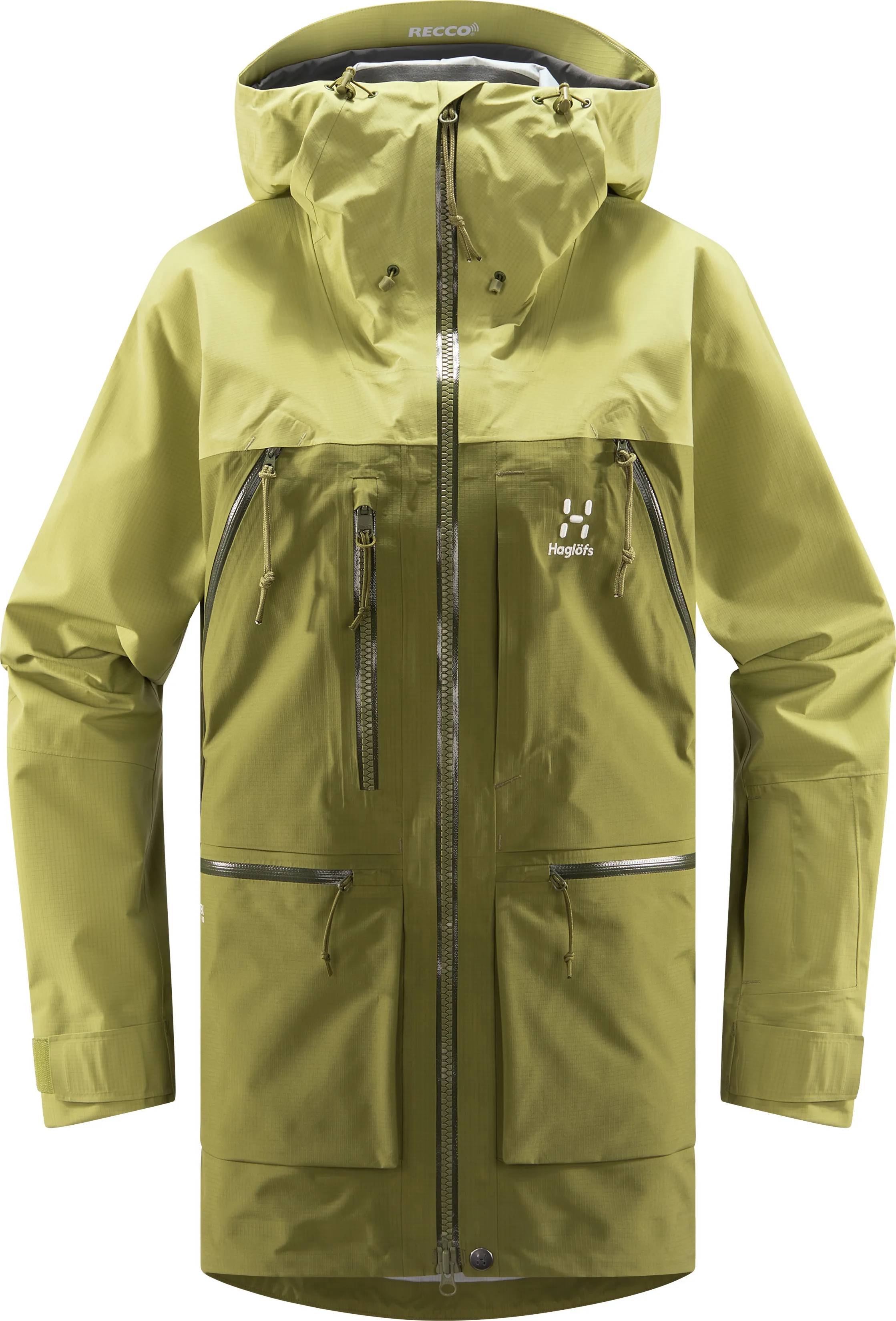 Haglöfs Vassi Gore-Tex Pro Jacket Women Olive Green/Thyme Green | Buy Haglöfs Vassi Gore-Tex Pro Jacket Women Olive Green/Thyme Green here | Outnorth