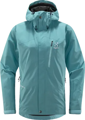 Haglöfs Women&#x27;s Astral GORE-TEX Jacket Frost Blue | Buy Haglöfs Women&#x27;s Astral GORE-TEX Jacket Frost Blue here | Outnorth
