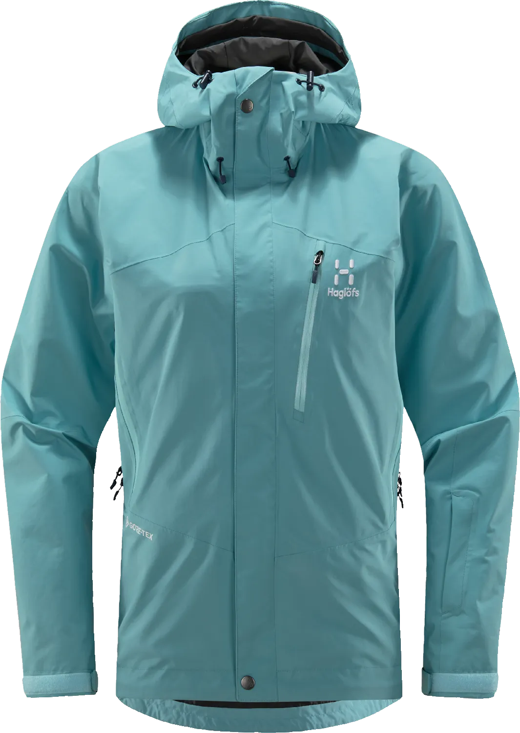 Haglöfs Women&#x27;s Astral GORE-TEX Jacket Frost Blue | Buy Haglöfs Women&#x27;s Astral GORE-TEX Jacket Frost Blue here | Outnorth