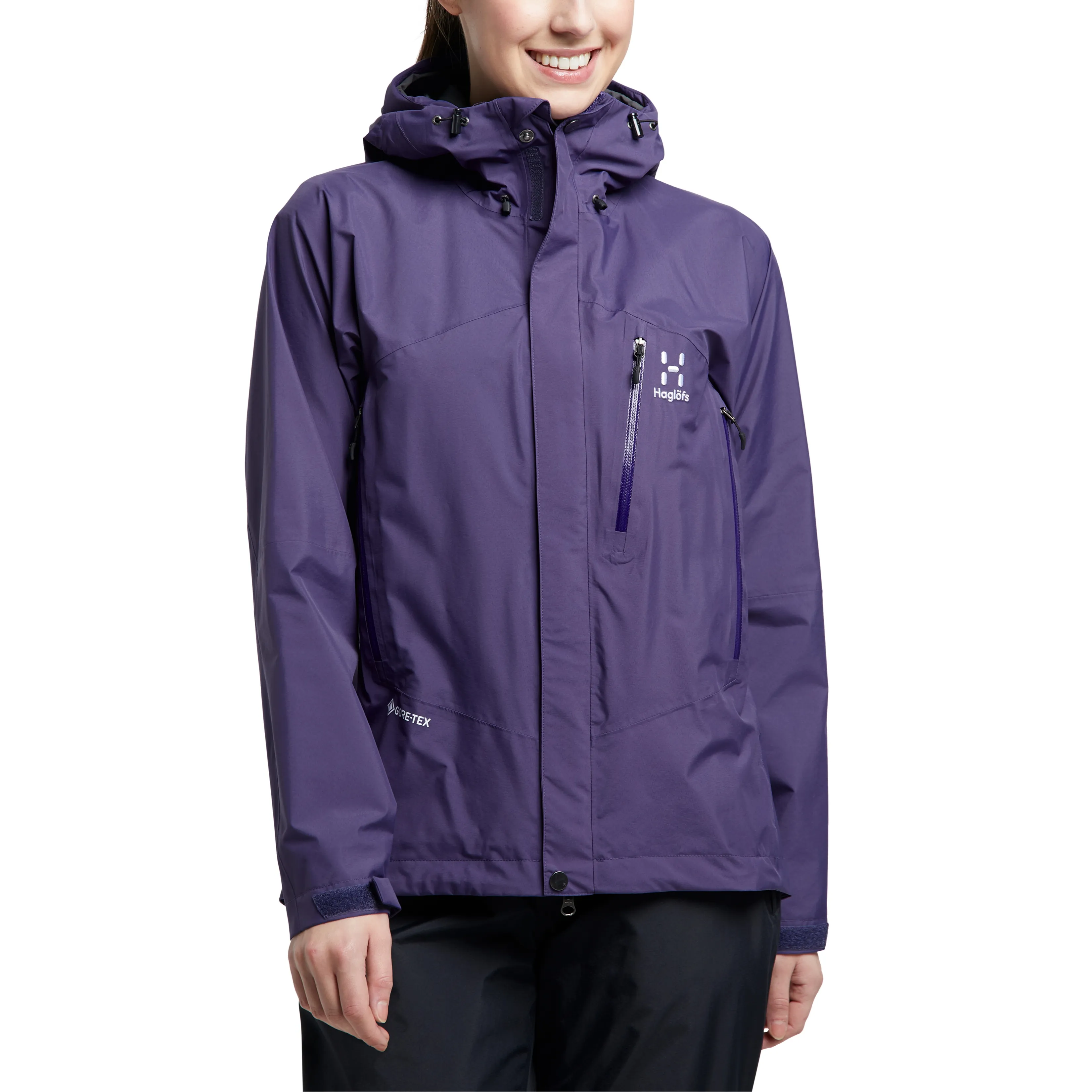 Haglöfs Women&#x27;s Astral GORE-TEX Jacket Purple Rain | Buy Haglöfs Women&#x27;s Astral GORE-TEX Jacket Purple Rain here | Outnorth
