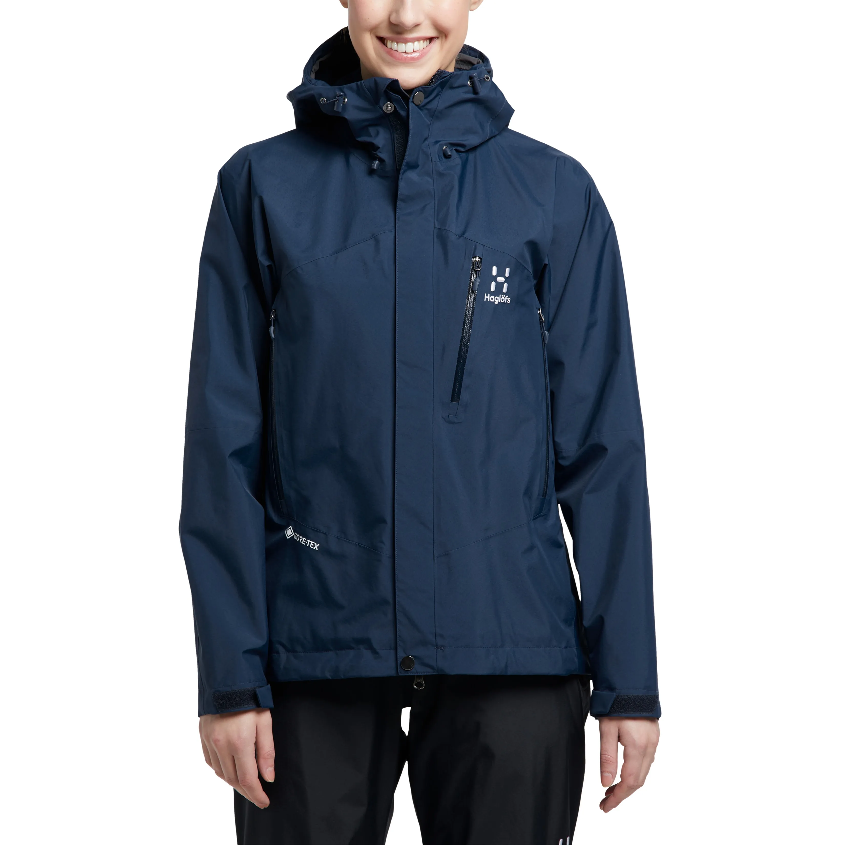 Haglöfs Women&#x27;s Astral GORE-TEX Jacket Tarn Blue | Buy Haglöfs Women&#x27;s Astral GORE-TEX Jacket Tarn Blue here | Outnorth