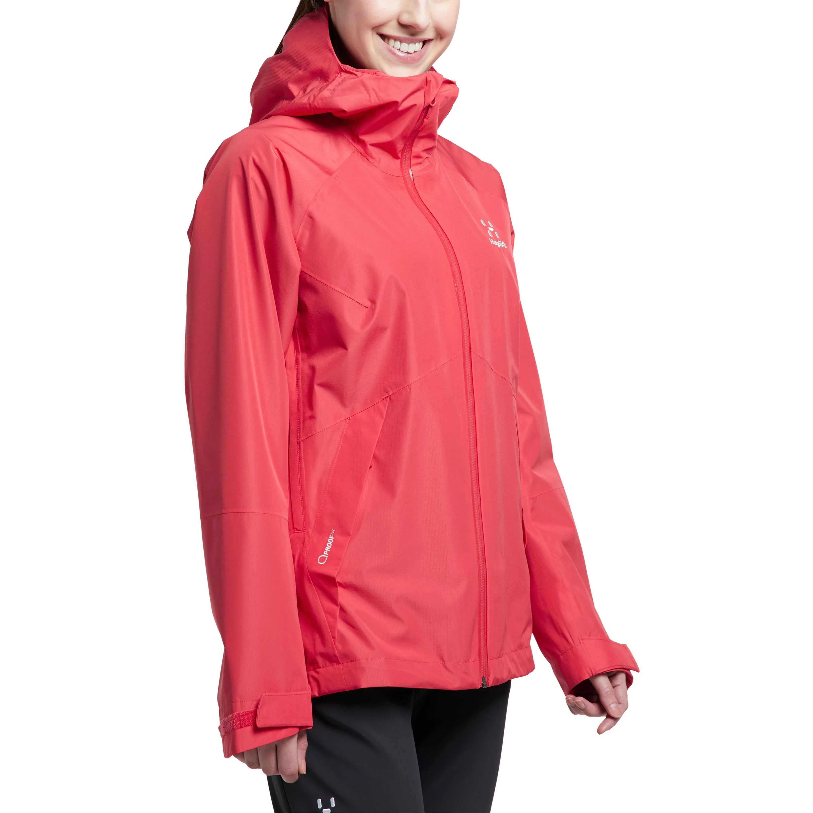 Haglöfs Women&#x27;s Skuta Jacket Hibiscus Red  | Buy Haglöfs Women&#x27;s Skuta Jacket Hibiscus Red  here | Outnorth