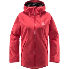 Haglöfs Women&#x27;s Skuta Jacket Hibiscus Red  | Buy Haglöfs Women&#x27;s Skuta Jacket Hibiscus Red  here | Outnorth