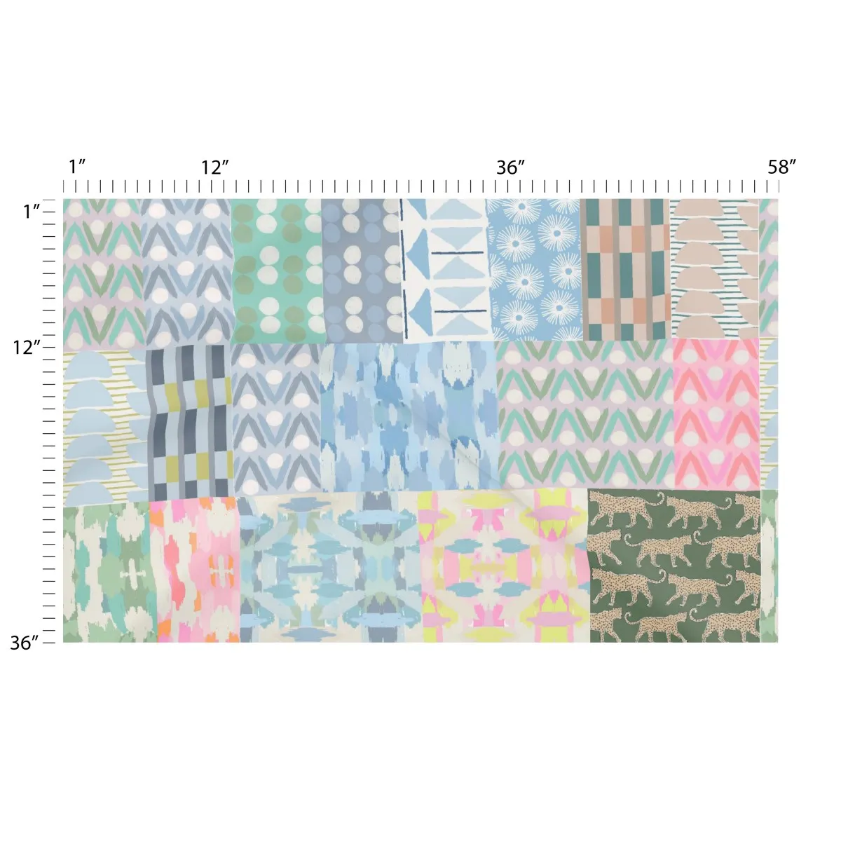 HG fabric swatches2 - Natural Fiber Fabric By The Yard