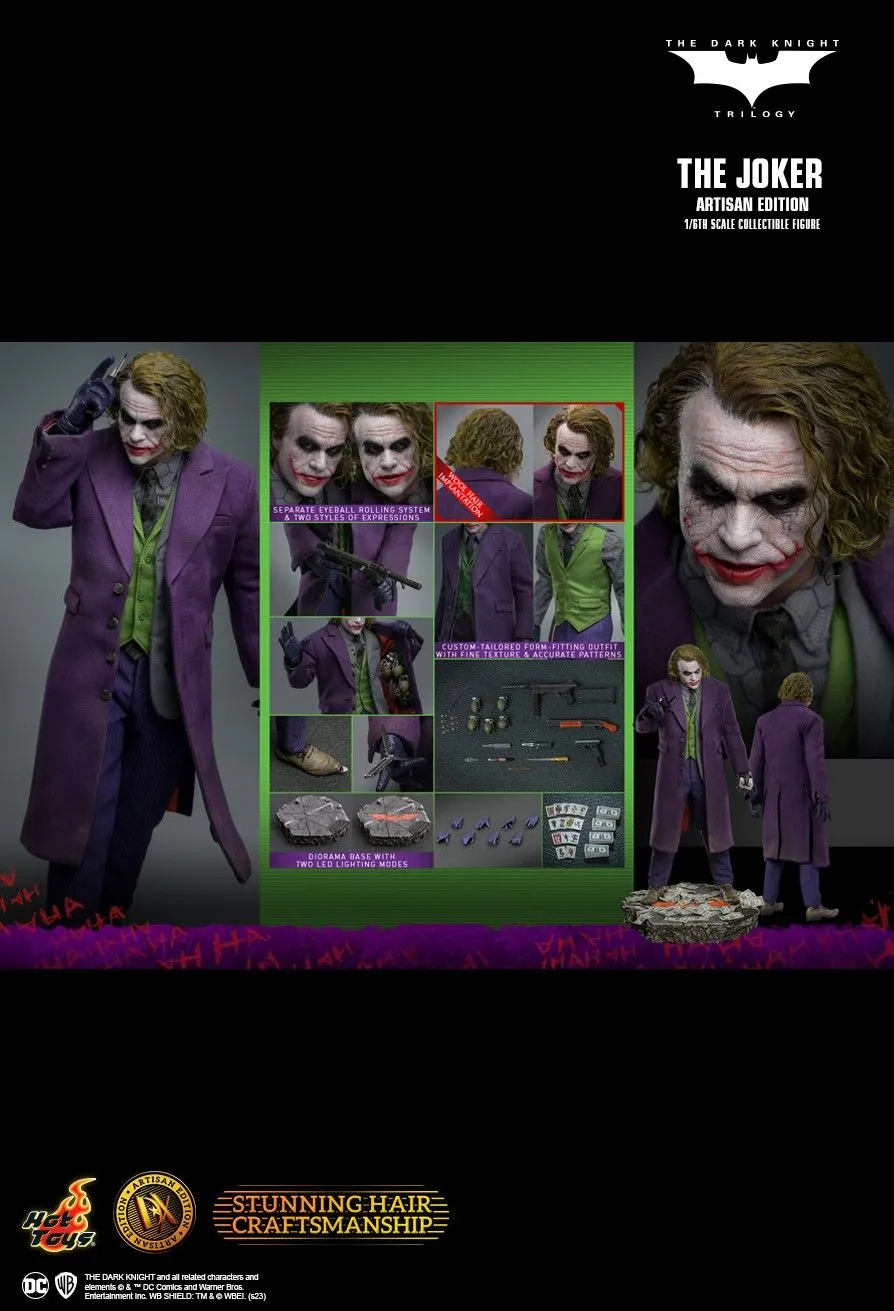 Hot Toys DX33 - DC Comics - The Dark Knight Trilogy - The Joker Deluxe Version