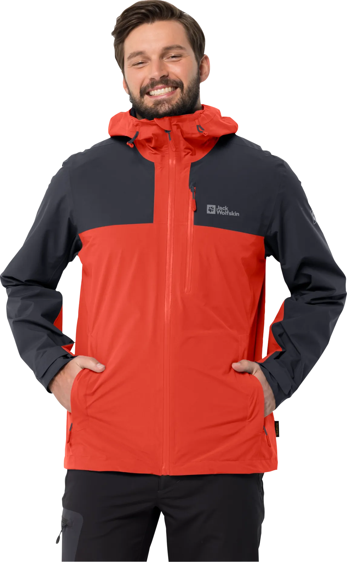 Jack Wolfskin Men&#x27;s Go Hike Jacket Strong Red | Buy Jack Wolfskin Men&#x27;s Go Hike Jacket Strong Red here | Outnorth
