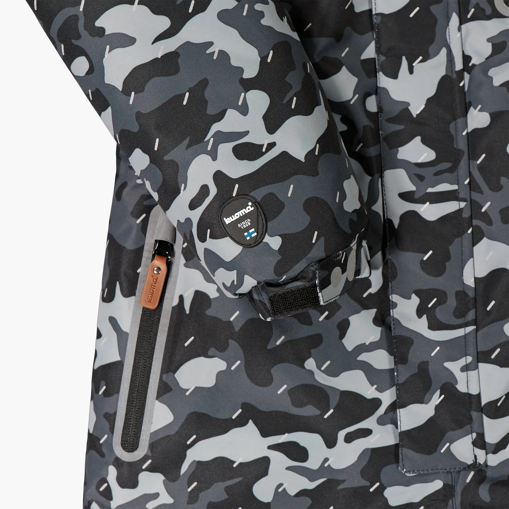 Kids´ winter snowsuit Joona, Black Ghost