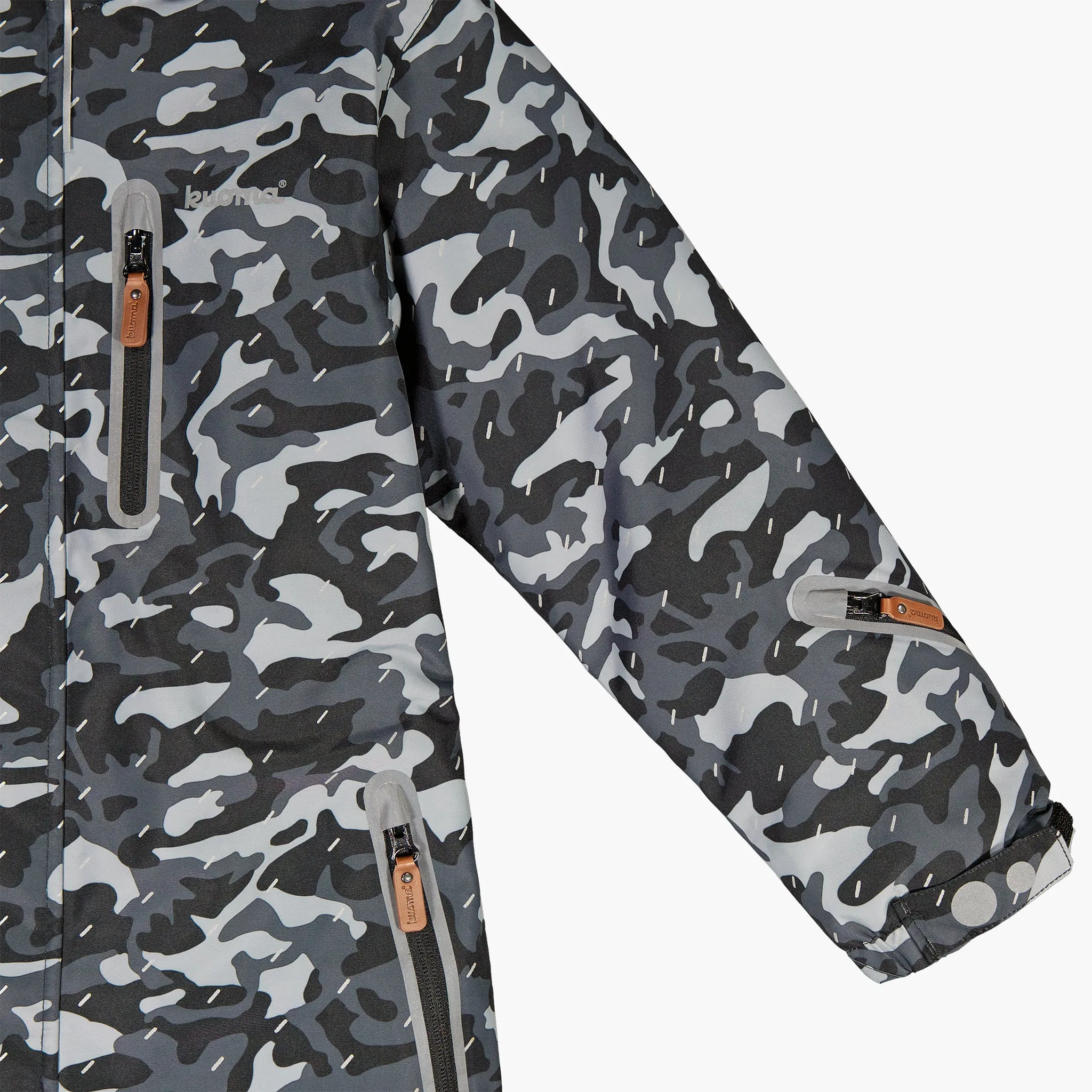 Kids´ winter snowsuit Joona, Black Ghost