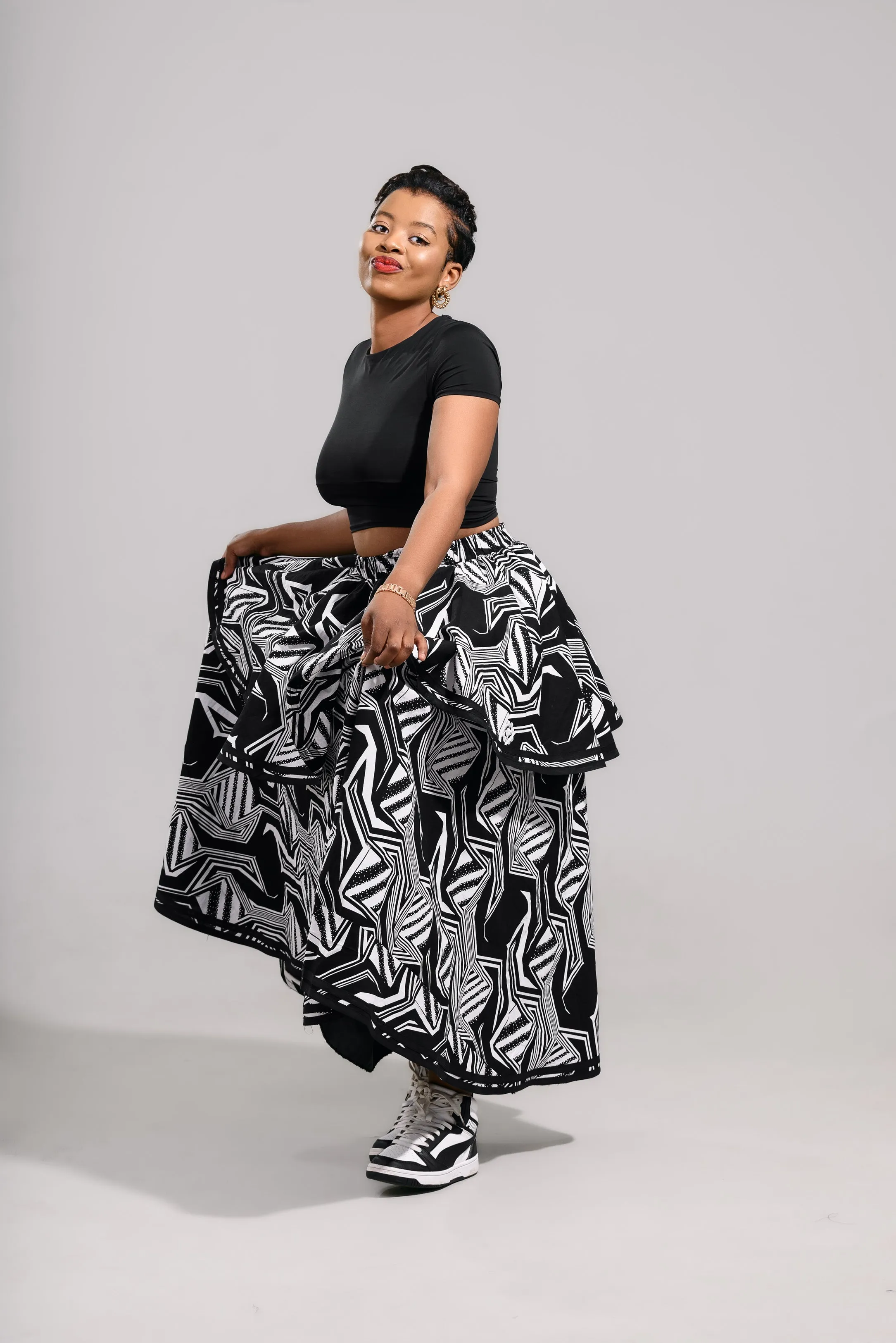 Ladies - Izwe Lethu Dress short (Kumkanikazi)