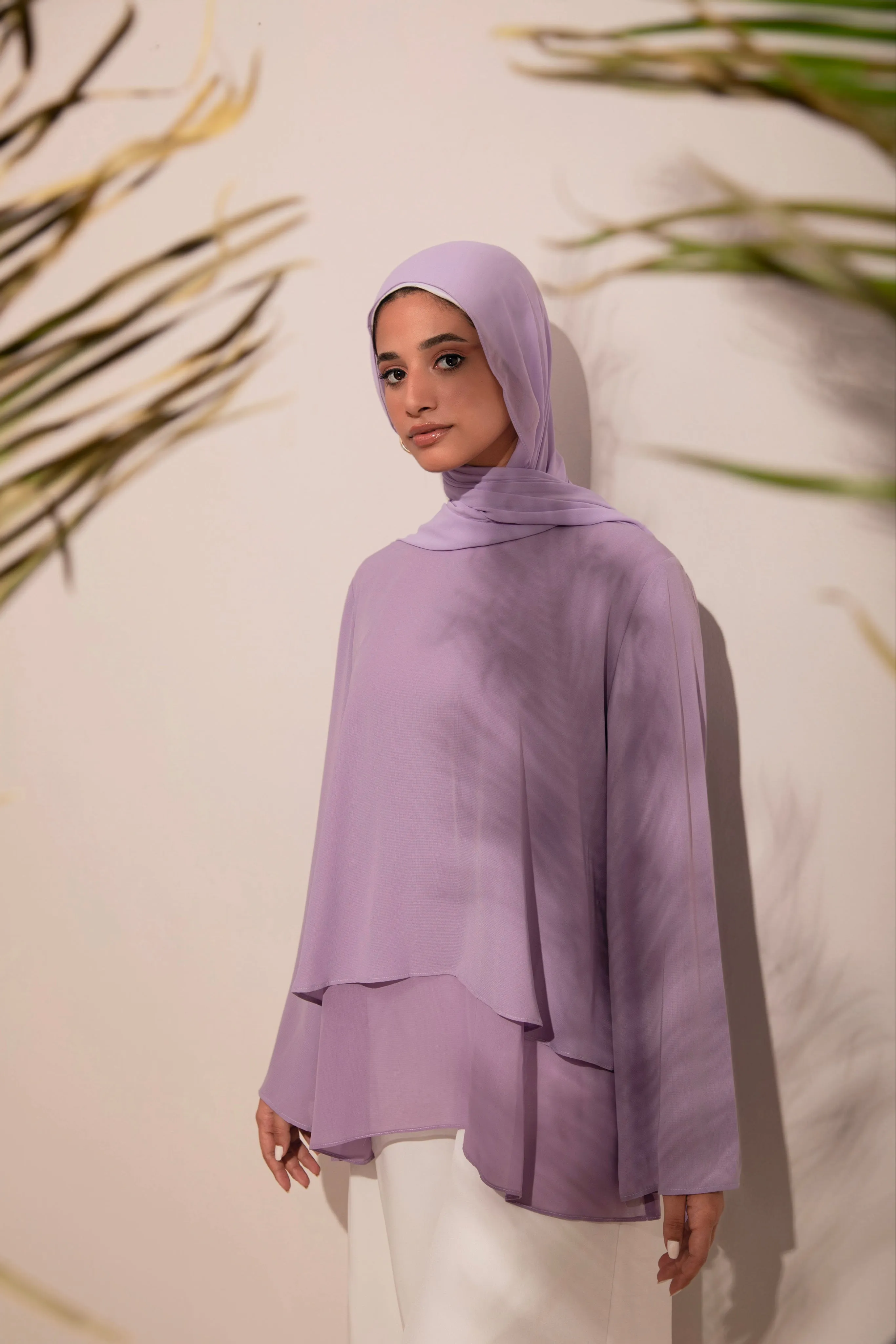 Layer up Blouse - Lilac