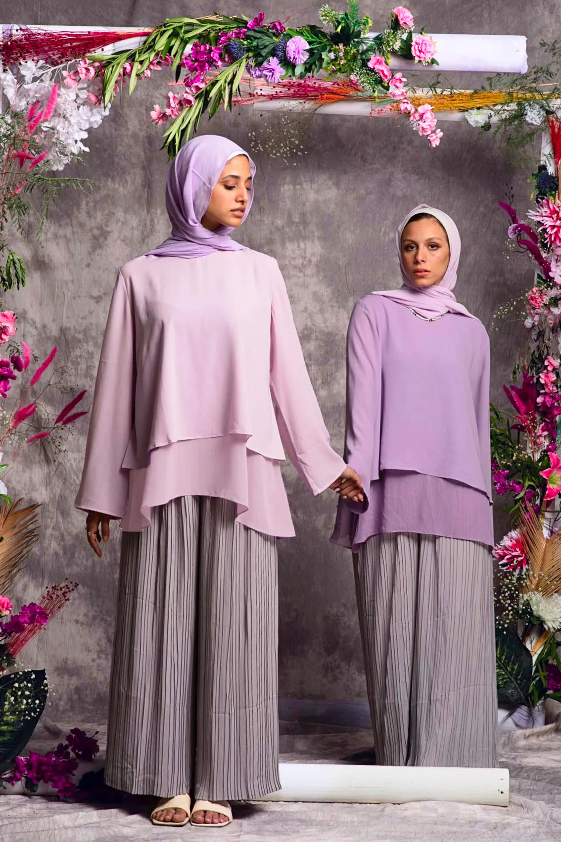 Layer up Blouse - Lilac